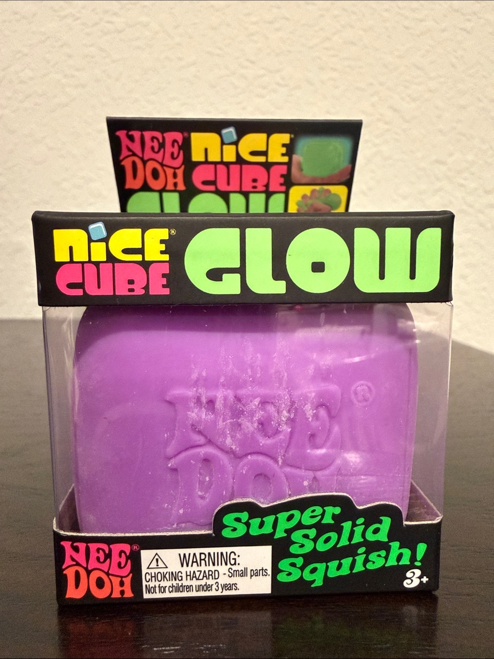 Needoh Nice Cube Glow- Purple